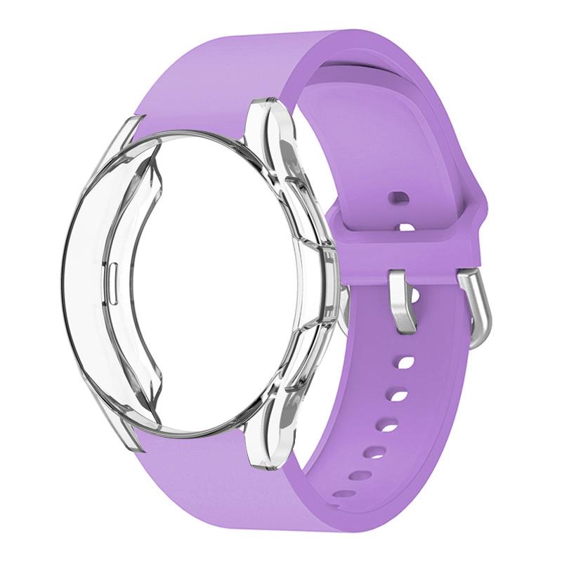 Case+strap For Samsung Galaxy Watch 4 classic 46mm 42mm 44mm 40mm smartwatch correa Ridge Sport Bracelet Galaxy Watch 4 strap