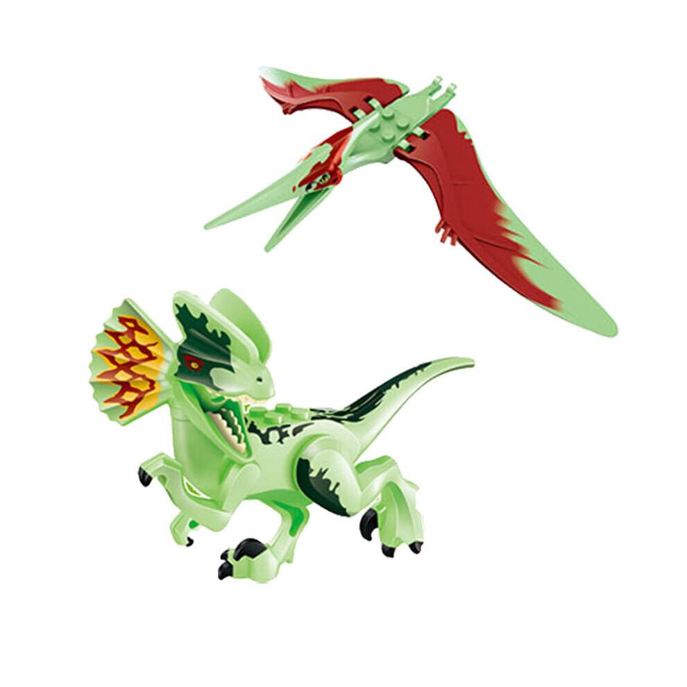 Jurassic World Park Dinosaurier Bausteine Figur Kinder Spielzeug Geschenk Set