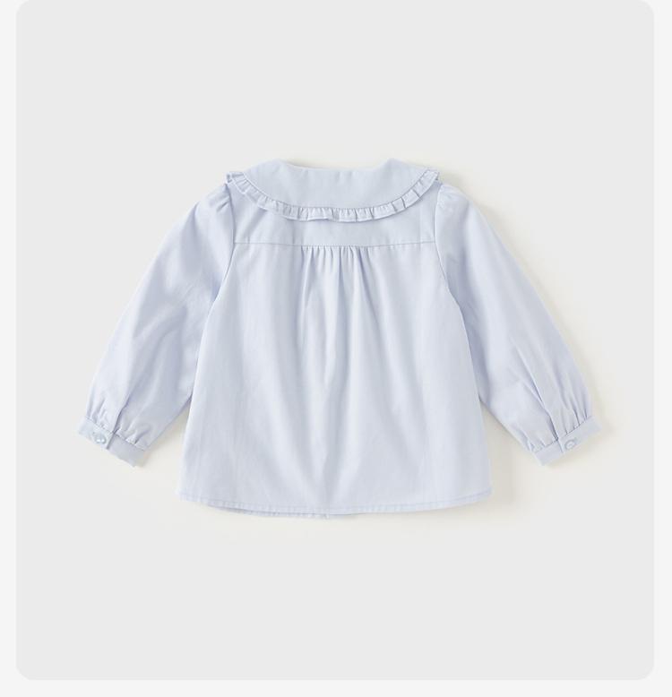 Davidella Girls' Pure Cotton Shirt