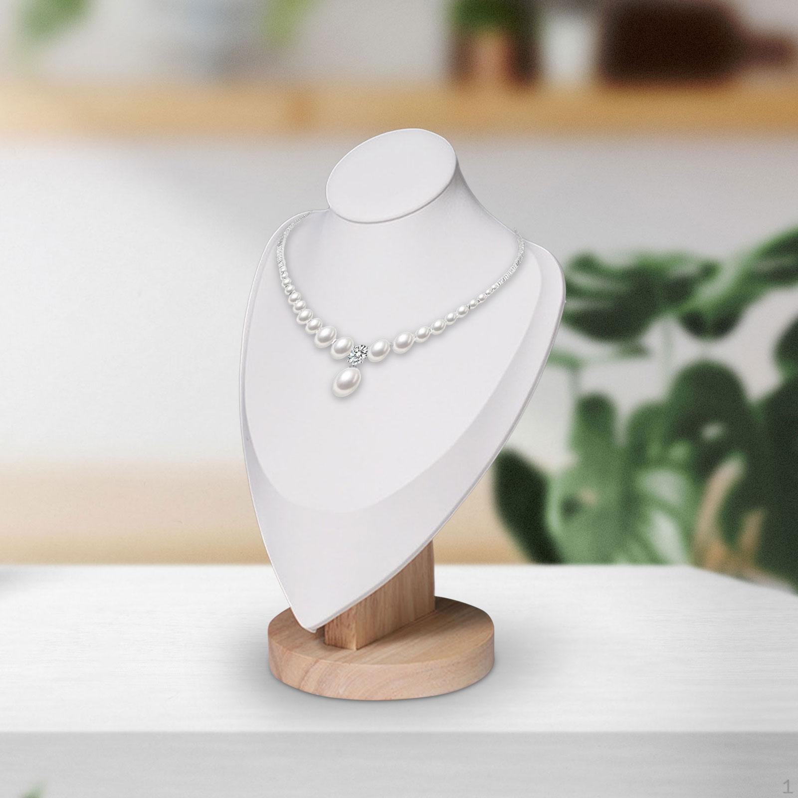 

Бюст для ожерелий и цепей, манекен-ожерелье, стильный держатель для украшений на столешнице, M