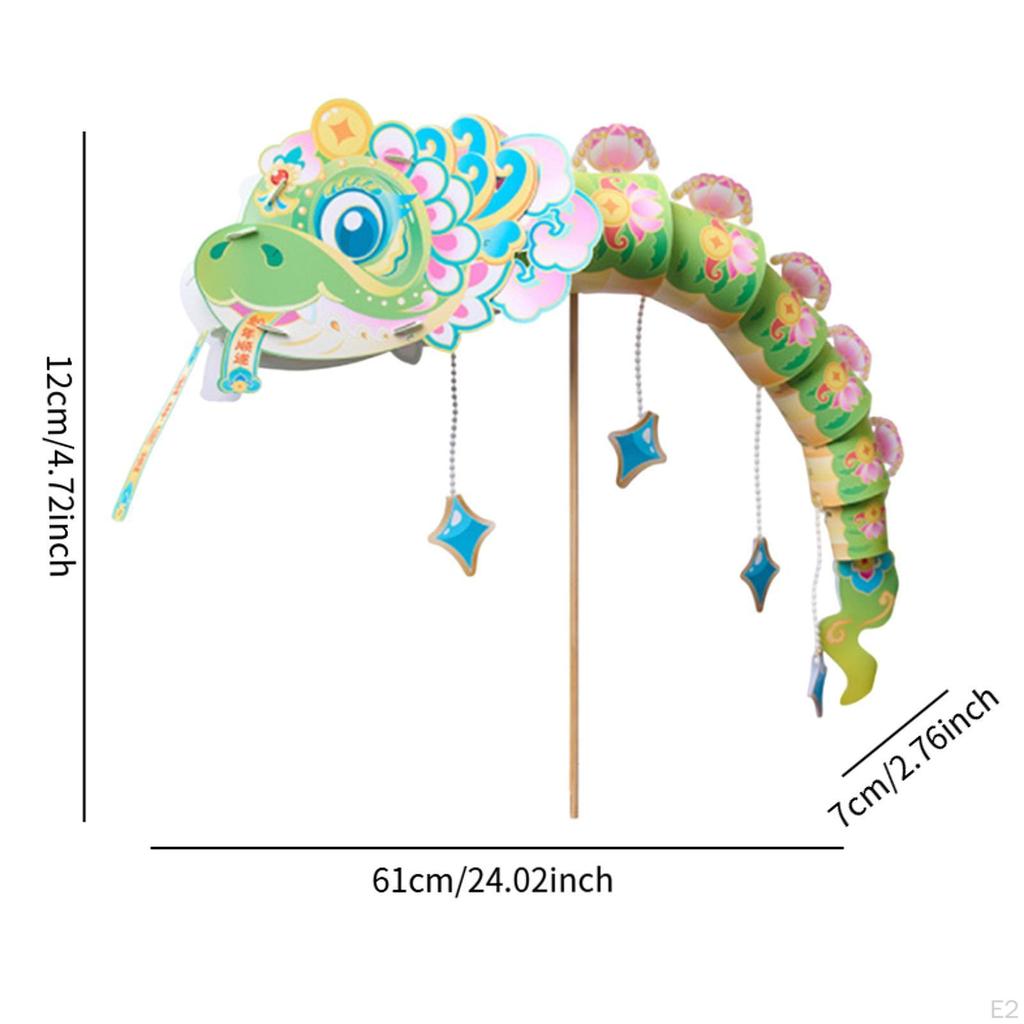 Chinese Year Lantern DIY Snake LED Festival Hanging