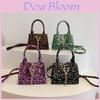 Chic Leopard Print Handbag For Women With Stylish Shoulder Strap And Modern Design