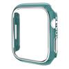 Purchasing For Apple Watch Series 9  /  8  /  7 45mm Watch Case Quick Release Electroplating PC Watch Cover - Green  /  Rose Gol