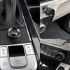 For Kia Telluride -2025 Aluminum Alloy Central Console Knob Air Conditioner Volume Knob Ring Cover Interior Accessories