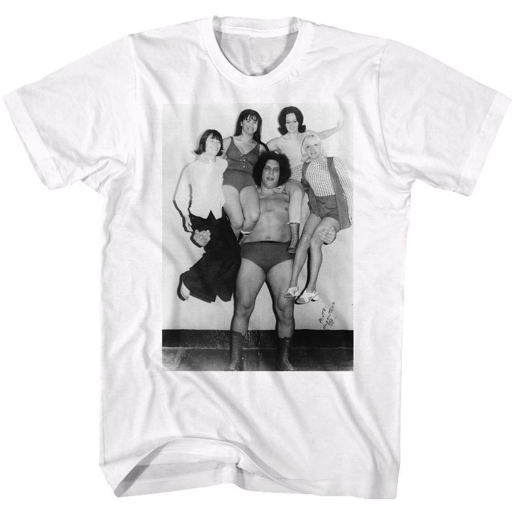 Andre The Giant Right And Left White Icon  Children s T-shirt 100
