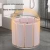 Collapsible Adult & Baby Bath Tub: Full Body Soak & Kiddie Pool 