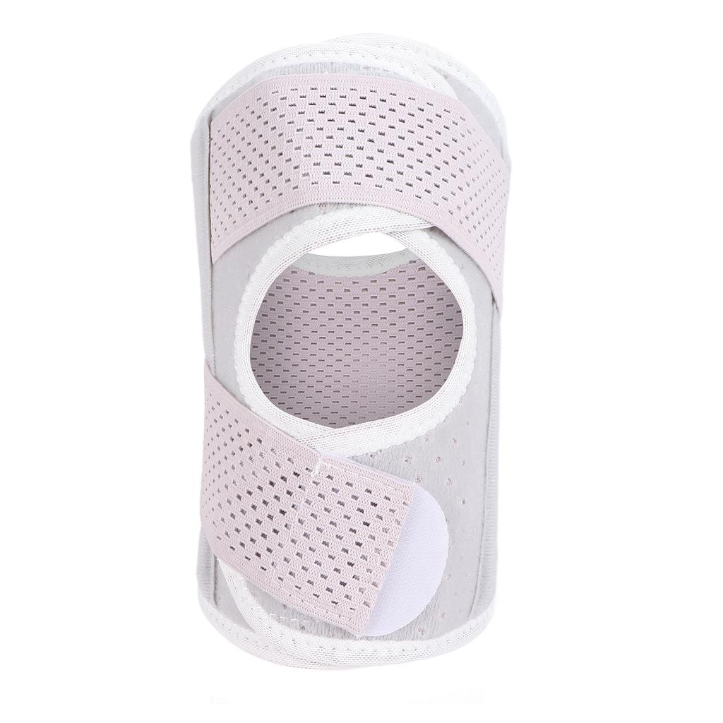 Elastische Patellabandage Kniegurt Unterstützung Verschluss Verstellbarer Riemen Knieschoner für Sportsicherheit Rechtes Bein