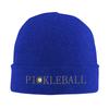 Pickleball Warm Knitted Cap Fashion Bonnet Hat Autumn Winter Outdoor Beanies Hats For Unisex Skull Knitted Hat