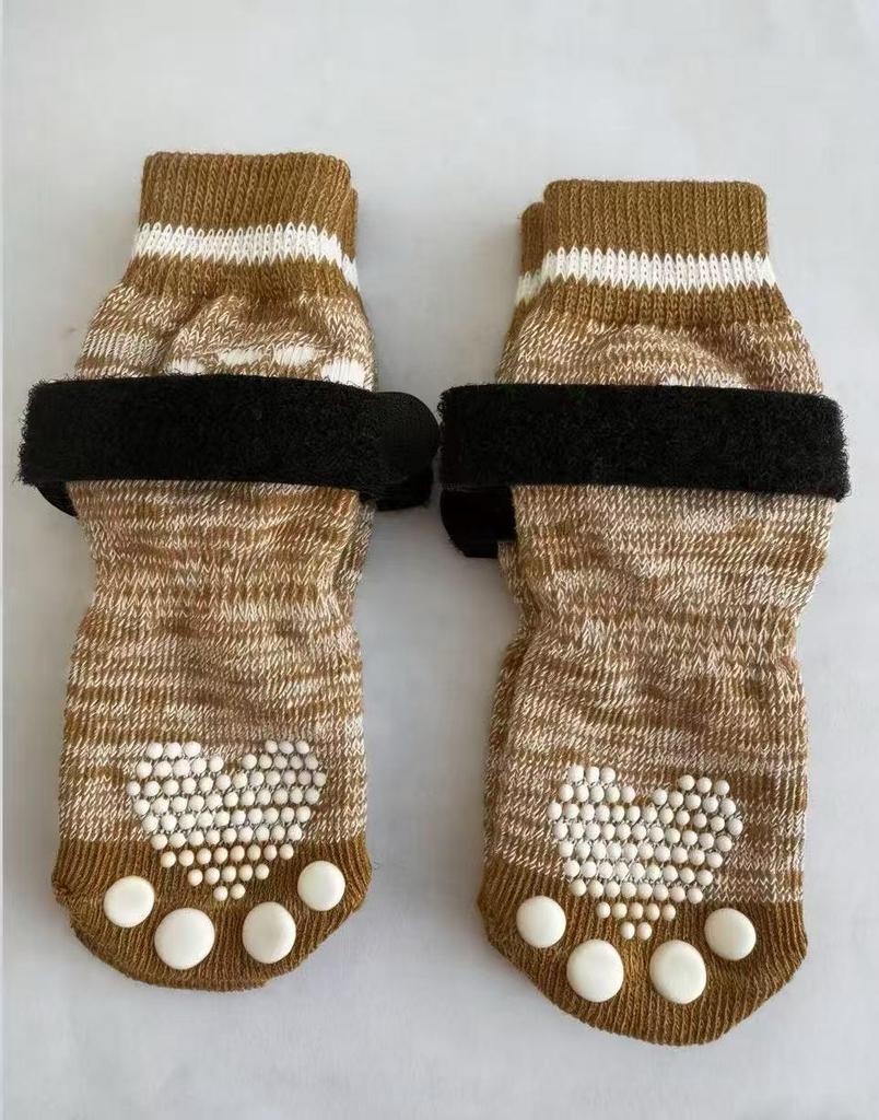 Non-Slip Anti-Scratch Pet Socks for Medium & Large Dogs