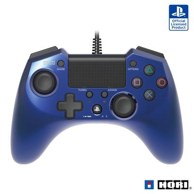 With Rapid Fire Horipad FPS Plus for PS4 Blue [Equipped Function]