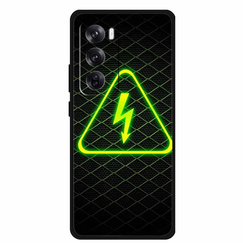 Funda For OPPO Reno 12 / Reno12 Pro Global Case Fashion Printed Soft Silicone Back Cover For Reno12 Pro Cat Phone Case Reno12 5G