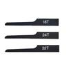 Pneumatic Saw Blades 32T Air Saw Blade Black Mini Pneumatic Saw Blade File Saw Tool Pneumatic Practical Useful