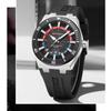 CURREN Men's Quartz Watch Fashion Date Display Luminous Waterproof Silicone Strap Sports Wristwatch