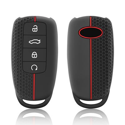 Silicone Keychain Car Keys Accessories Holder Key Cover Case For Chery Omoda 5 C5 Tigo 7 8 Pro Max Tigo 7 8 Plus Arrizo 5 Plus