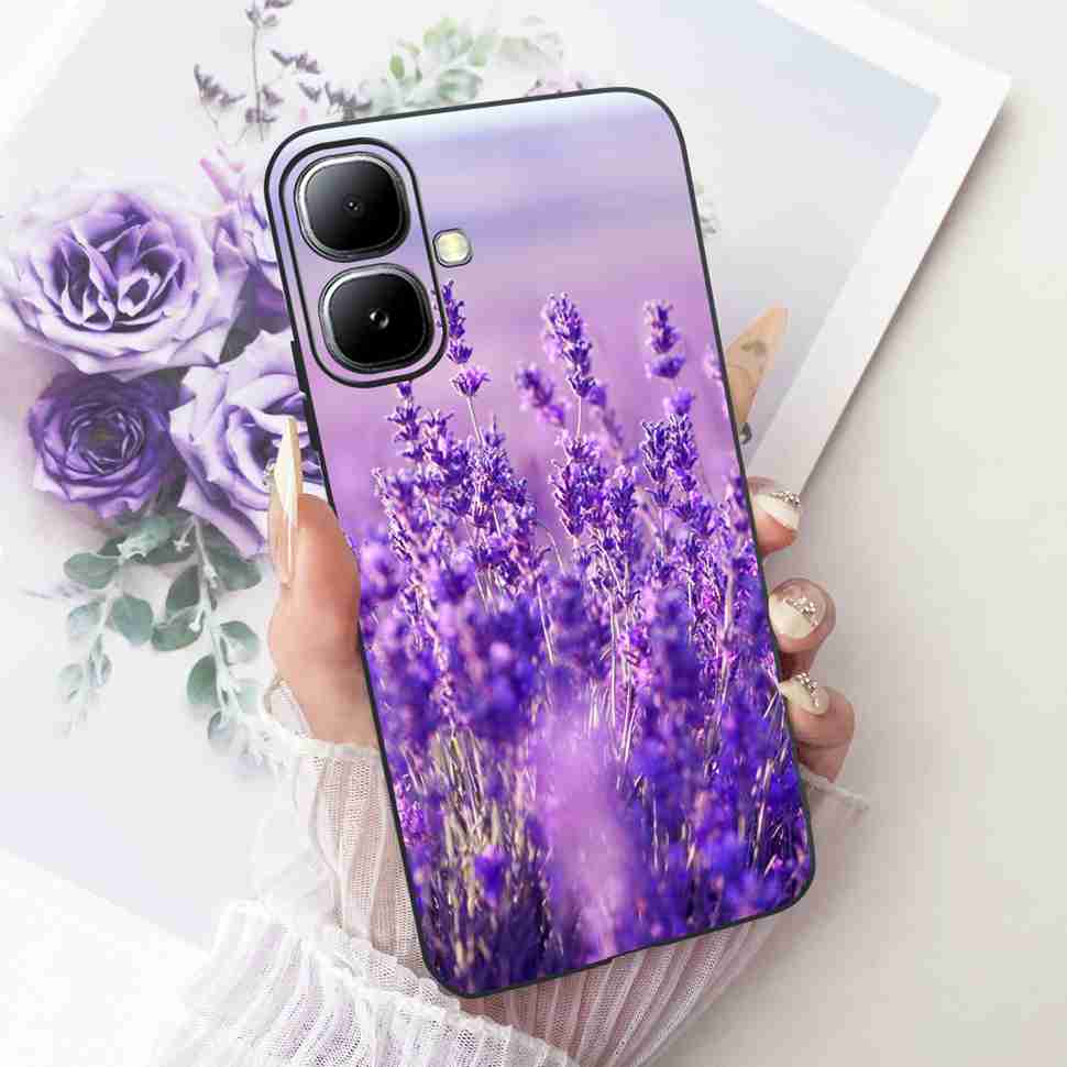 For Infinix Smart 20 4G X6840 X6840B Case Cartoon Cat Dinosaur TPU Black Cover For  Infinix Smart20 smart 20 4G Phone Casing