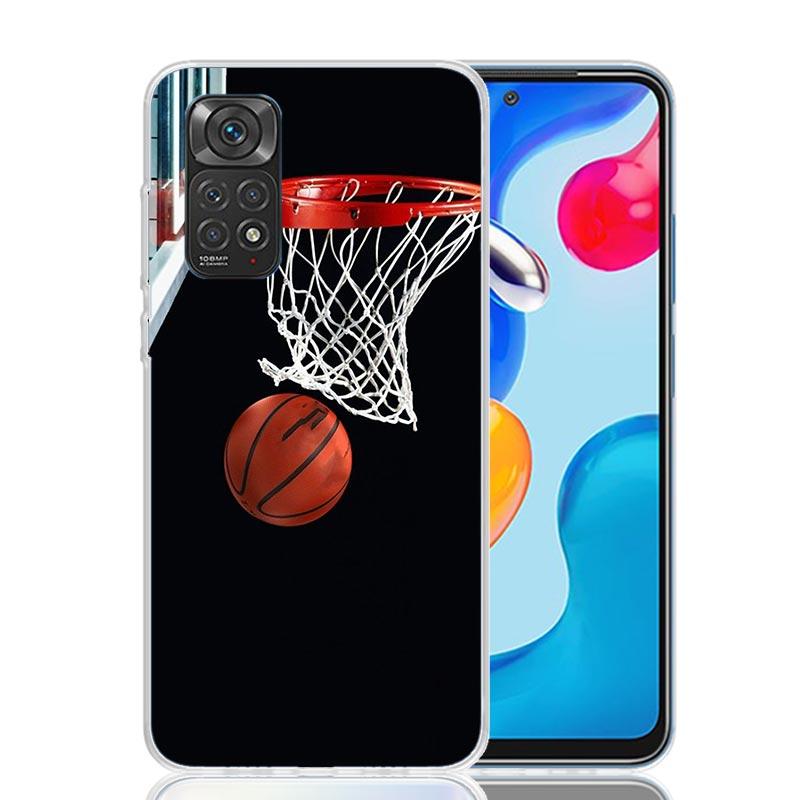 Basketball Basket Play Case Phone Cover for Xiaomi Redmi Note 14 13 12S 12 11S 11 11T 11E 10S 10 Pro Plus 5G Trend Fundas Note 1