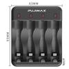 4-Slot Smart Ni-Zn Battery Charger Indicator Charging Cable Smart Fast Charging