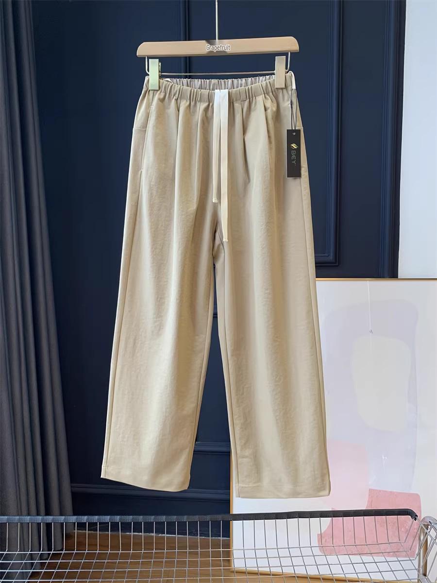 

DI24 Model - Quick-Drying, Breathable, and Durable Soft-Drape Slimming Casual Pants! Large