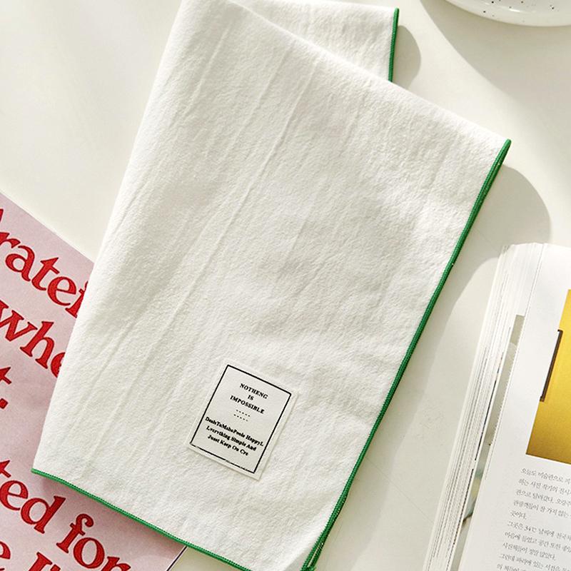 1Pc Cover Cloth Originality Placemat Retro Style Solid Color Rural Style Photography Props Decorative Cloth Cotton