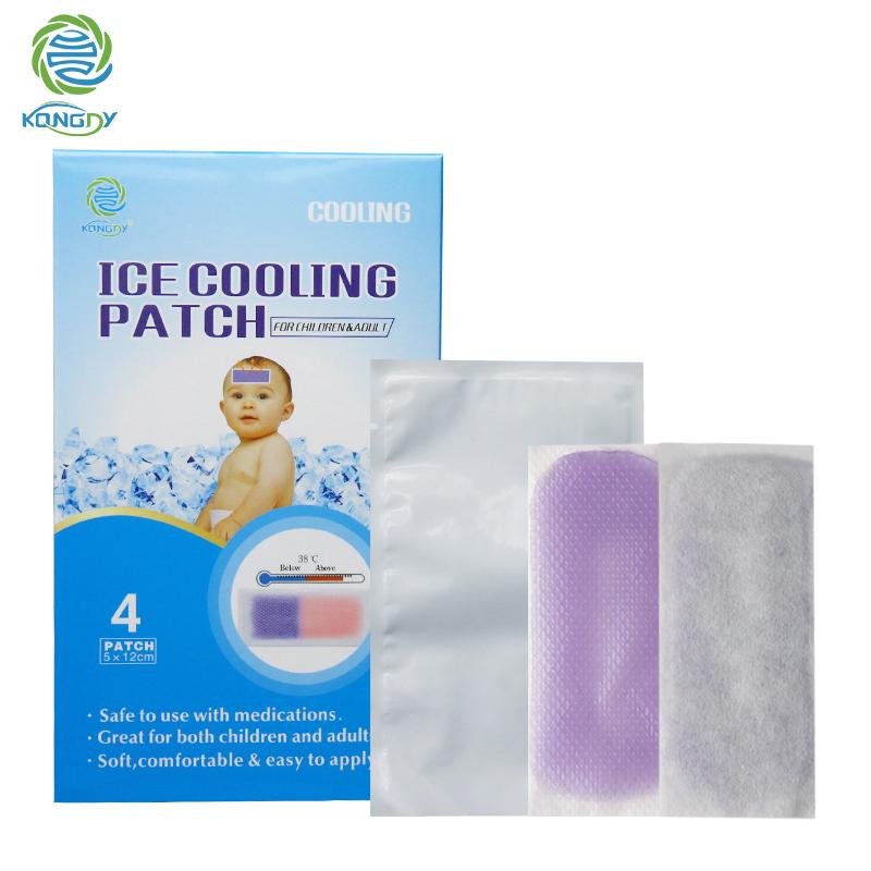 KONGDY Охлаждающий гелевый пластырь, 8 шт., изменение температуры ...