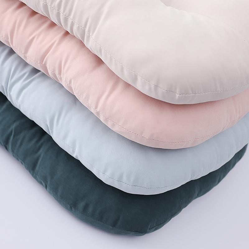 Baby Bassinet Bed Portable Womb Shaped Mattress Removable Washable Cover Infant Sleep Nest Hypoallergenic Microfiber Padding Compact Travel Cot