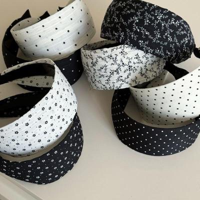 Thick Polka Dot Padded Hairbands Multicolor Style for Fashion Events