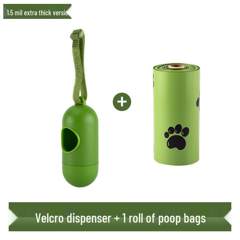 Biodegradable Pet Waste Bags & Poop Scooper Combo for Dogs & Cats