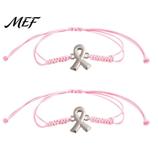 Verstelbaar Vriendschapskoord Armband 2 STUKS Handgeweven Gevlochten Armbanden met Metalen Lint Hanger, Bewustzijnssymbool Polskoord Polsbandjes, Dagelijks
