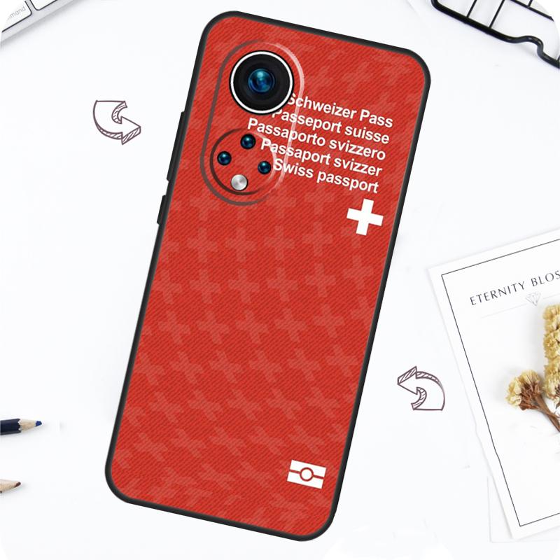 Switzerland Swiss Flag Case For Honor Magic 7 Pro 5 6 Lite Honor 200 Pro 50 70 90 X8b X9a X8a X8 X9 X9c X9b Cover