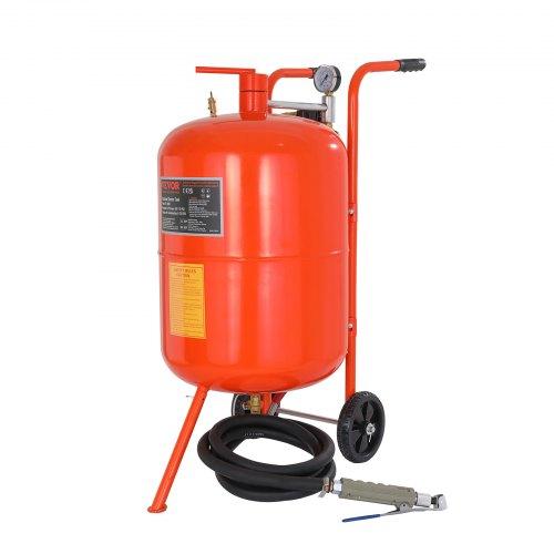 VEVOR 75.7 L Sand Blaster 60-110 PSI High Pressure Sandblaster with 4 Nozzles