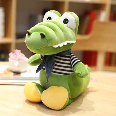 Verkauf Grünes Krokodil Plüschtier Weiche Angefüllte Alligator Tiere. Krokodil Cartoon Spielzeug Freund Geburtstag Geschenke Geschenk