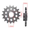 525 Chain 15T/16T/17T Front 44T/45T Rear Sprocket For BMW F750 GS 2018-2024 F800 F850 GS Adventure 2018-2023 F900 R XR 2020-2024