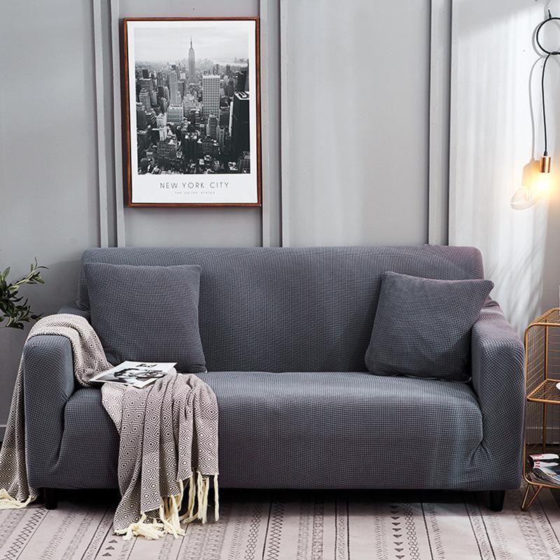 Чехол для дивана из однотонного кукурузного бархата 90-140cm — фото 16