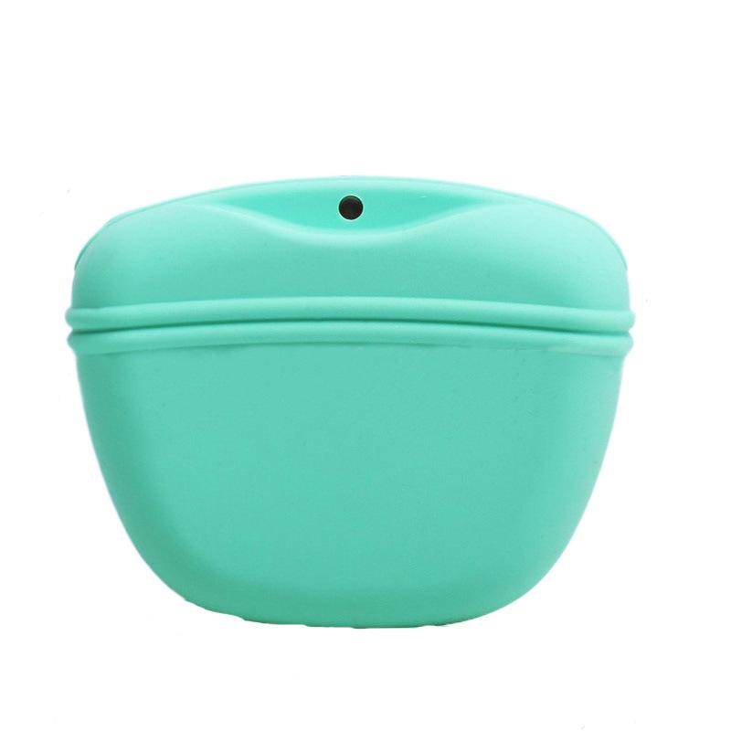 Silicone pet training bag, dog snack bag, dog training bag, outdoor training snack pouch, waist bag for snacks Pet supplies