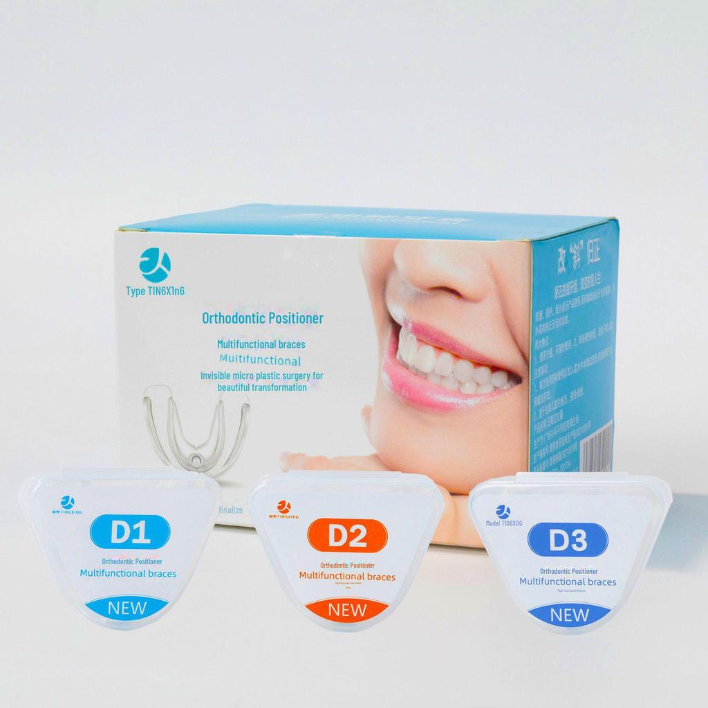 Adult Teeth Corrector Silicone Retainer for Buck Teeth, Night Use, Anti-Grinding, Unisex