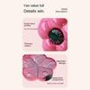 Flowers Storage Box Pendant Waterproof Dopamine Jewelry Case Multi-function with Dividers Organizer Box Earrings and Necklaces