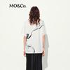 MO&Co. Cat Print Cooling Short Sleeve T-Shirt