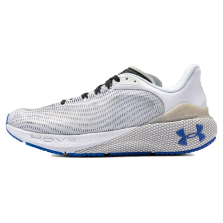 Under Armour HOVR Machina 3 Breeze Comfortable Low-Top Casual Running Shoes Women Sneaker White Blue 3025892-100