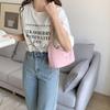 Bag Women's All-matching Portable Square Fashionable Shoulder Pure Color Simple Nylon Underarm