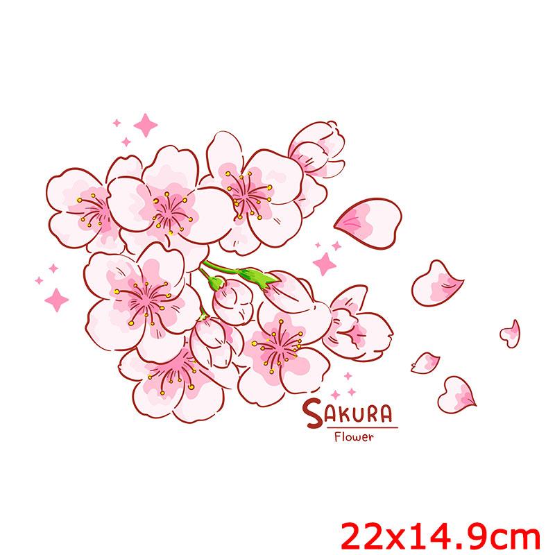 

Термонаклейка Цветочная поляна Нашивки на одежду Патчи для футболки Термотрансфер для одежды Буквы Полоса Аппликация Термодекор