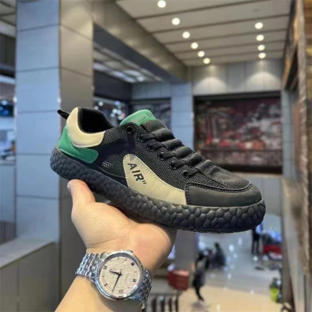 Men's Shoes Summer New Breathable Fashion Mesh Casual Shoes Little White Shoes Comfortable Soft Sole Low-top Lace-up Student Board Shoes