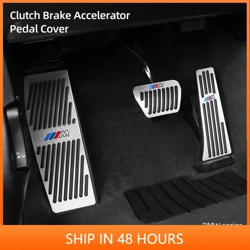 -Car Accessories Foot Rest Fuel Brake Gas Pedal Cover For BMW X1 X2 X3 X4 X5 X6 G20 G22 G23 G30 G01 G02 G08 G06 G05 G07 F10 E70