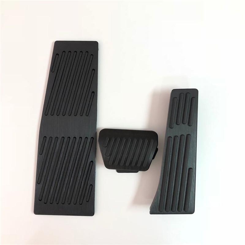Accelerator Brake Pedal Decoration Cover Trim Case For BMW E60 E61 E63 E64 E70 M5 M6 Car Interior Styling