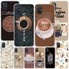 Coffee Wine Cup Phone Case For Samsung Galaxy A52 A32 A22 A12 A51 A31 A50S A30S A20S A10S Note 20 Ultra 10 Plus S10 A72 A71 Gala