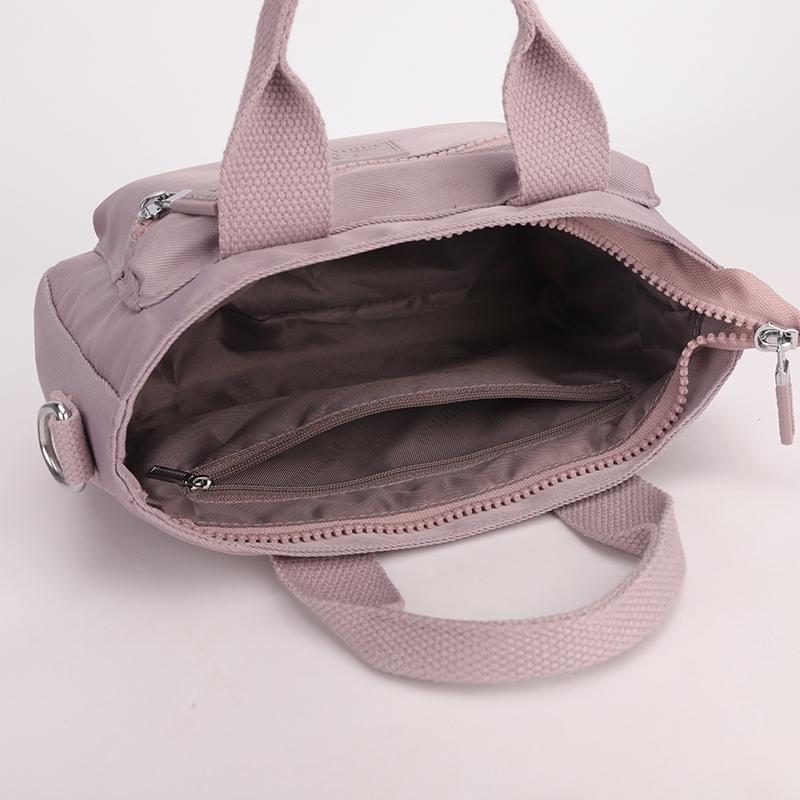 Waterproof Nylon Shoulder Bag Women's Multi-Compartment Mobile Phone Bag Handbag Crossbody Bag
