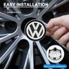 2026 Caldo Per Volkswagen VW 4 Pezzi 60mm Tappo Coprimozzo Ruota Logo Coprimozzo Stemmino Emblema Per Volkswagen Polo Passat B5 B6 B7 T4