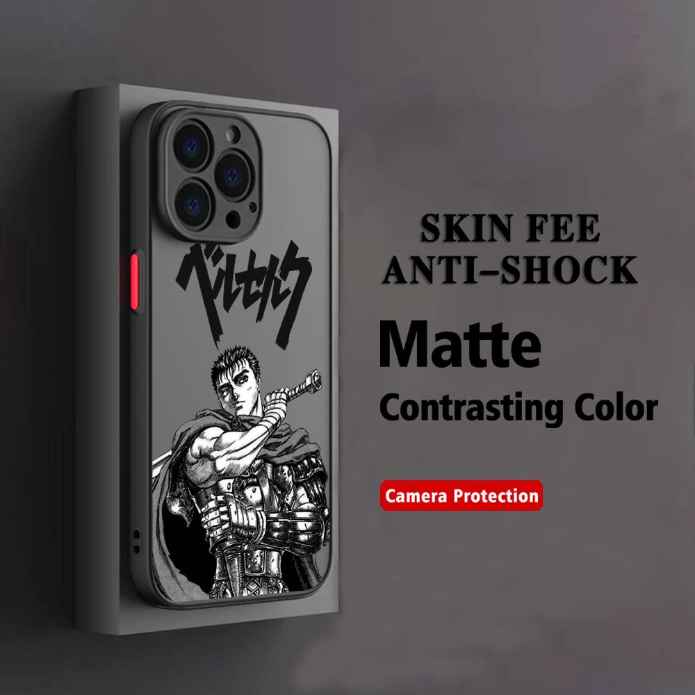 

Hot Anime B-BerserkS Cool Phone Case For Xiaomi Redmi Note 14 13 12 11 11S 10 9T 8 7 Pro Plus 4G 5G Matte Clear Back Cover Redmi Note 9S 4G