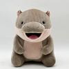 Cute Moo Deng Plush Toy Around Hippopotamus Bouncing Pig Dwarf Hippopotamus Birthday Gift Toys for Kids Home Decor
