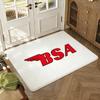 British Classic Motorcycle Racing Thickened Absorbent Non-Slip Floor Mat Bedroom Living Room Door Mat Flannel Rug
