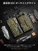 TACTICAL GEEK Storage A2 EDC Pouch Organizer with Nylon Coin Purse and Storage Small Pocket Organizer for Compact Gadget Pouch for Everyday Carry